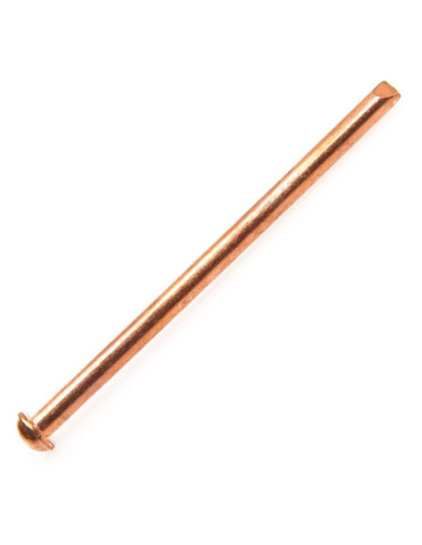 1 x Chiodo della carrozzeria Rame 2,5X50