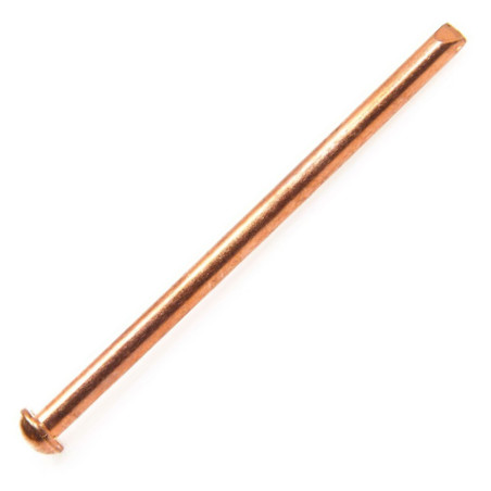 1 x Chiodo della carrozzeria Rame 2,5X50
