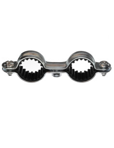 Doppio collare di fissaggio insonorizzato M7X150 Diametro...