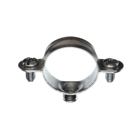 1 x Fascetta stringitubo in metallo M7X150 Diametro 35 Zincate