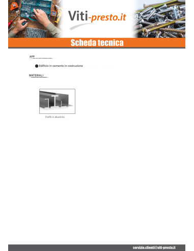 1 x Sospensione Lunghezza 170 Zincate