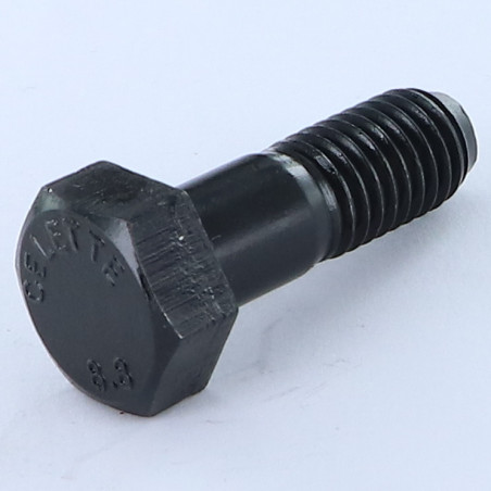 1 x Gambo Del Bullone Parzialmente Filettato Testa Esagonale M12X37 Filettata Su 20 Classe 8.8 Acciaio Grezzo Circa una