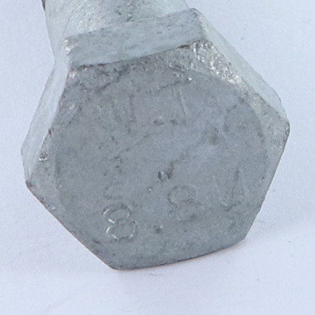1 x Gambo Del Bullone Parzialmente Filettato Testa Esagonale M16X70 Classe 8.8 Elevata Resistenza Alla Corrosione Acciaio