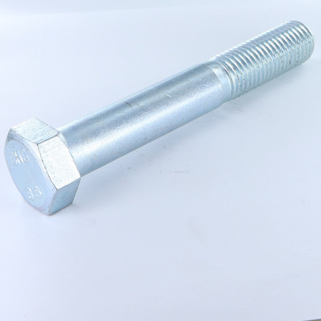 1 x Gambo Del Bullone Parzialmente Filettato Testa Esagonale M20X250 Classe 8.8 Zincate