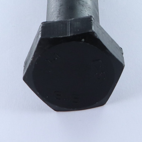 1 x Gambo Del Bullone Parzialmente Filettato Testa Esagonale M16X300 Classe 8.8 Acciaio Grezzo