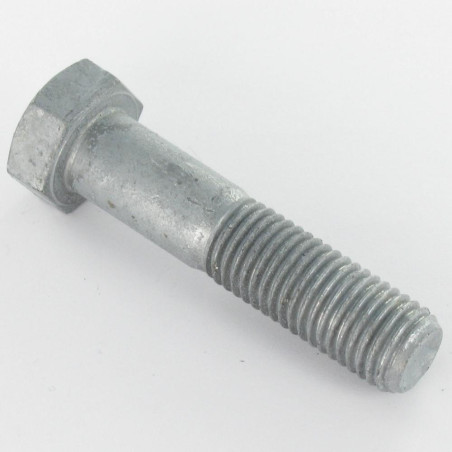 1 x Gambo Del Bullone Parzialmente Filettato Testa Esagonale M16X60 Classe 8.8 Acciaio Grezzo Geomet 500A