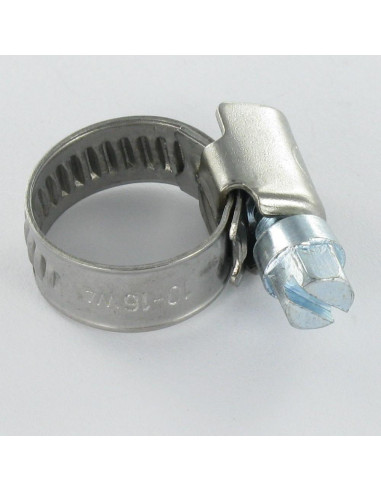 1 x Fascetta Acciaio Inox W5 Diametro 16 con 27...