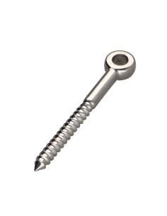 Vite A Occhiello Legno 8X100 Filettata Su 65 Occhio 8.4... 2
