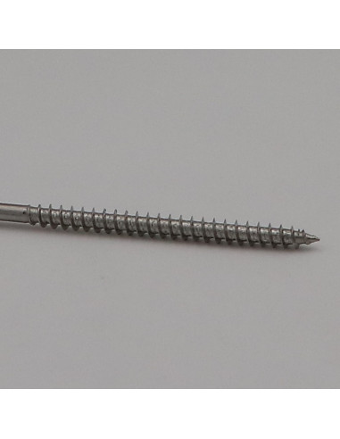 1 x Vite Per Legno E Truciolato Acciaio Inox A2...