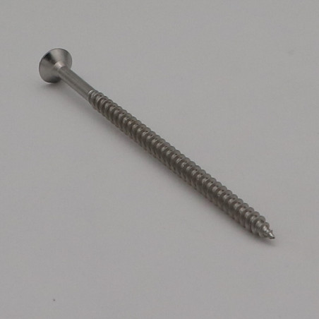 1 x Vite Per Legno E Truciolato Acciaio Inox A2 Testa Forata Pozy 6X120