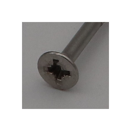 1 x Vite Per Legno E Truciolato Acciaio Inox A2 Testa Forata Pozy 6X120