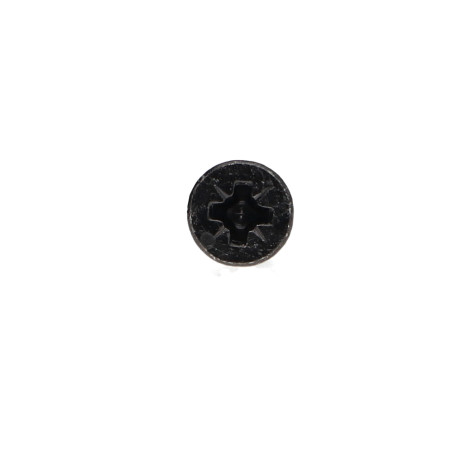 1 x Vite Per Legno E Truciolato Acciaio Inox A2 Nero Testa Forata Pozy 4X35