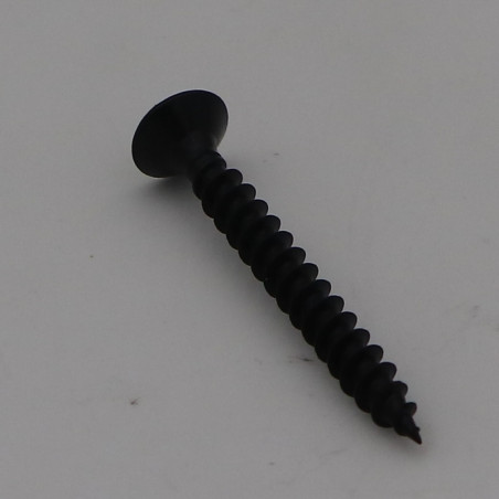 1 x Vite Per Legno E Truciolato Acciaio Inox A2 Nero Testa Forata Pozy 4X35