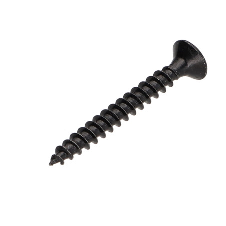 1 x Vite Per Legno E Truciolato Acciaio Inox A2 Nero Testa Forata Pozy 3,5X30