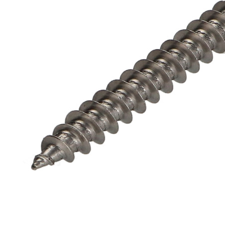 1 x Vite Per Legno E Truciolato Acciaio Inox A2 Testa Forata Pozy 5X80