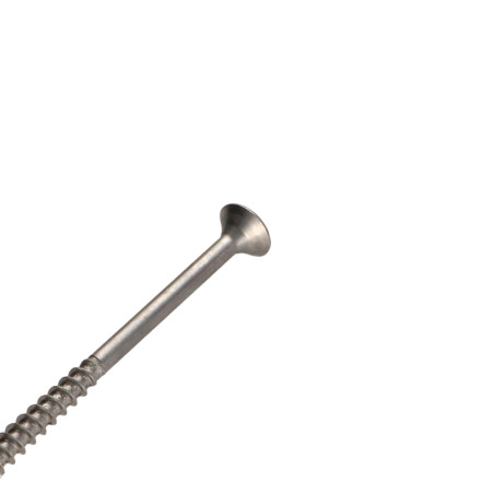 1 x Vite Per Legno E Truciolato Acciaio Inox A2 Testa Forata Pozy 5X90 Filettata Su 50