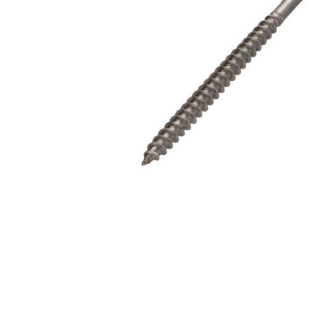 1 x Vite Per Legno E Truciolato Acciaio Inox A2 Testa Forata Pozy 5X90 Filettata Su 50