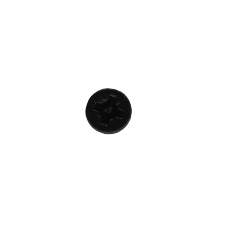 1 x Vite Per Legno E Truciolato Acciaio Inox A2 Nero Testa Forata Pozy 3,5X20