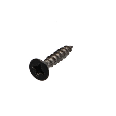 1 x Vite Per Legno E Truciolato Acciaio Inox A2 Testa Forata Pozy 4X20 Laccato Nero