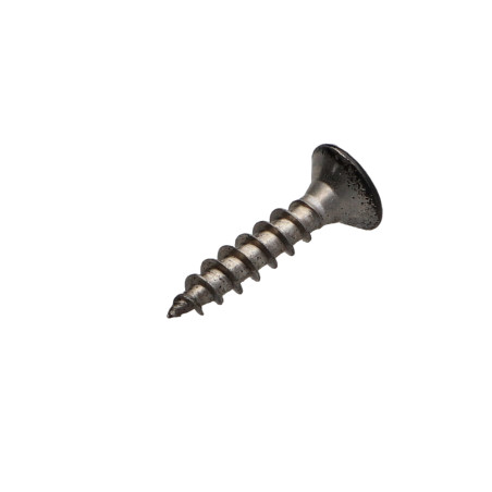 1 x Vite Per Legno E Truciolato Acciaio Inox A2 Testa Forata Pozy 4X20 Laccato Nero