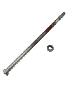Bullone (Venduto Con Dado) Testa Esagonale M20X450 Acciaio
