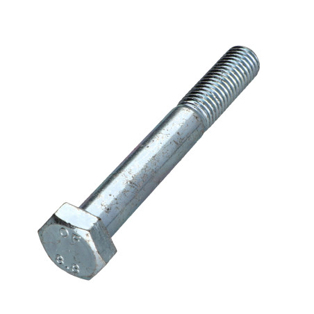1 x Gambo Del Bullone Parzialmente Filettato Testa Esagonale M12X90 Classe 8.8 Zincate Ruggine