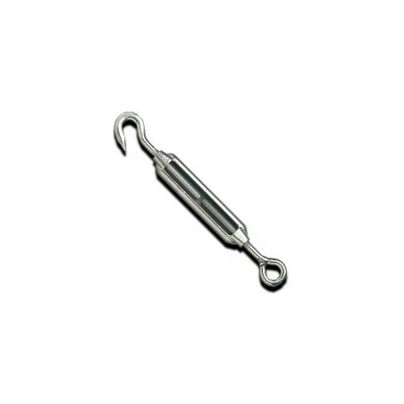 1 x Tenditore A Gancio E Occhiello M6X90 Occhio 9 Acciaio Inox A4