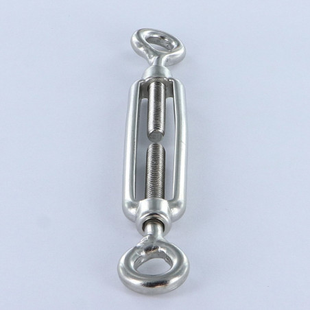1 x Tenditore A Due Occhielli M8X120 Occhio 14 Acciaio Inox A4