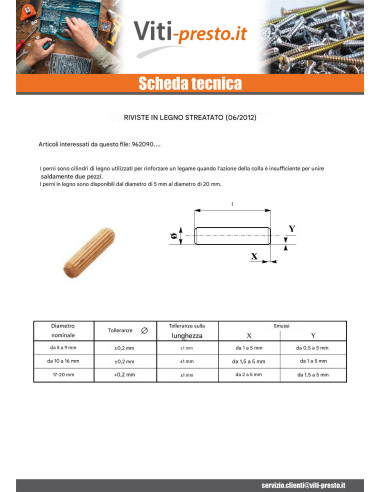 1 x Tornichetti Girevoli Legno STRIE 8X30