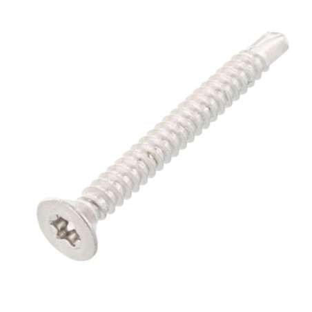 1 x Vite Autoperforante Testa Forata 4,2 x 60 T20 Acciaio Inox Aisi 410