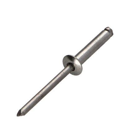 1 x RIVAVEU Tutto Acciaio Inox A4 Testa tonda standard 4X20 Spessore Di Serraggio 14 con 16