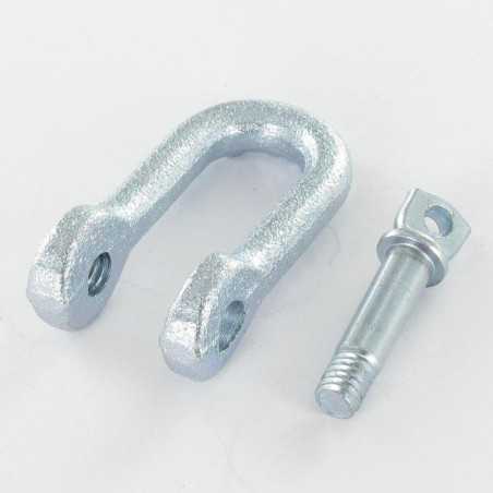 1 x Grillo Destra con Golfare con Vite con Occhio Zincate 18