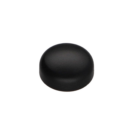 1 x Coprivite Testa Cilindrica Bombata Vite Per Lamiera DE4.8 Polietilene Ral9005 Nero Intenso