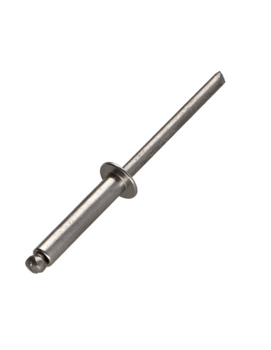 1 x RIVAVEU Tutto Acciaio Inox A4 Testa tonda...