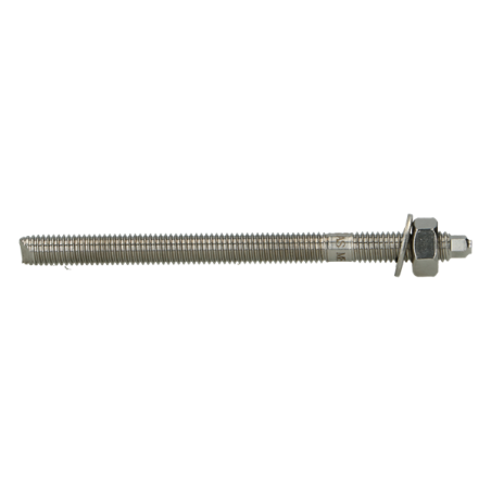 1 x Barra Filettata Ancoraggio CHIMICO M12X160 Zincate