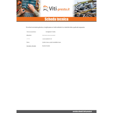 1 x Rivetti a strappo Alumínio Pino de aço 3,2X8 Spessore Di Serraggio 3 con 5 Testa tonda standard Ral8017 Marrone