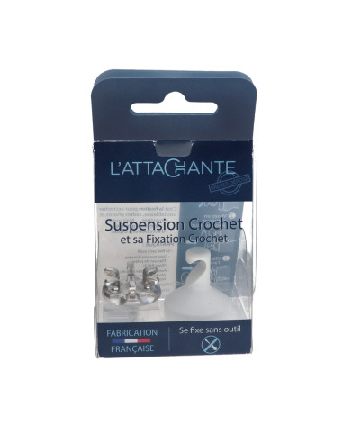 1 x Gancio decorativo Alluminio Bianco con...
