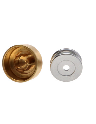 1 x Gancio decorativo Ottone con fissaggio...