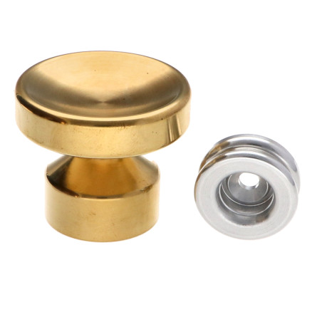1 x Appendiabiti decorativo Ottone con fissaggio multimateriale L'ATTACHANTE