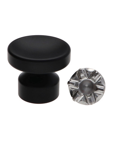 1 x Appendiabiti decorativo Alluminio Nero con...