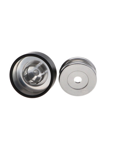 1 x Gancio decorativo Alluminio Nero con...