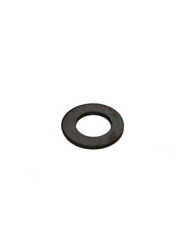 1 x Rondella Piatta 7X14X1 Acciaio Zincato Nero