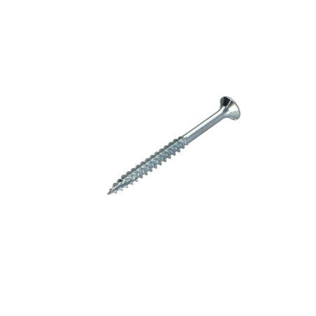 1 x Viti per legno TEKOR Testa Forata Dentellato Pozi PZ5 4X60 Filettata Su 36 cut Chiodo Anti-Spacco 17 Zincate