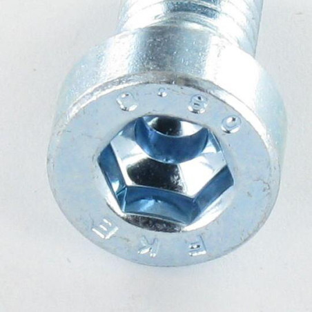 1 x Vite Per Metalli A Esagono Incassato BASSO/BUCO Chiave Esagonale Da 6 M8X25 Classe 8.8 Zincate