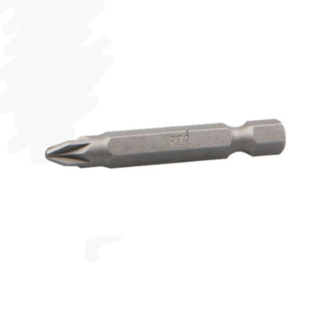 1 x Punta Qualità industriale 1/4" E6.3 Pozi N°2 Lunghezza 50