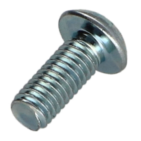 1 x Vite Per Metalli Testa Bombata T25 M5X6 Classe 10.9 Zincate