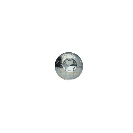 1 x Vite Per Metalli Testa Bombata T25 M5X6 Classe 10.9 Zincate