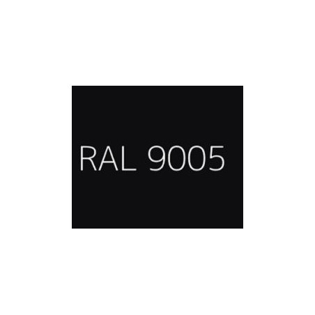 1 x Cappuccio Testa Esagonale Polietilene Ral9005 Nero Intenso per viti autofilettanti o lamiera di diametro 6.3