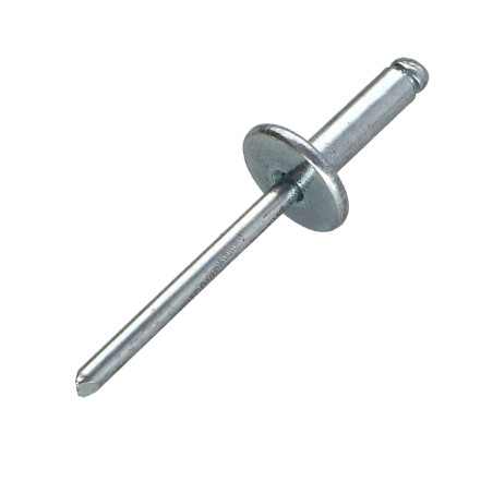 1 x Rivetto cieco interamente in acciaio ZING 4.8X14 Spessore Di Serraggio 7 con 9 Testa Larga