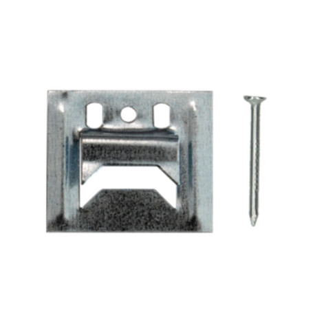 1 x Clip per pannellatura n 4 + Chiodo Zincate